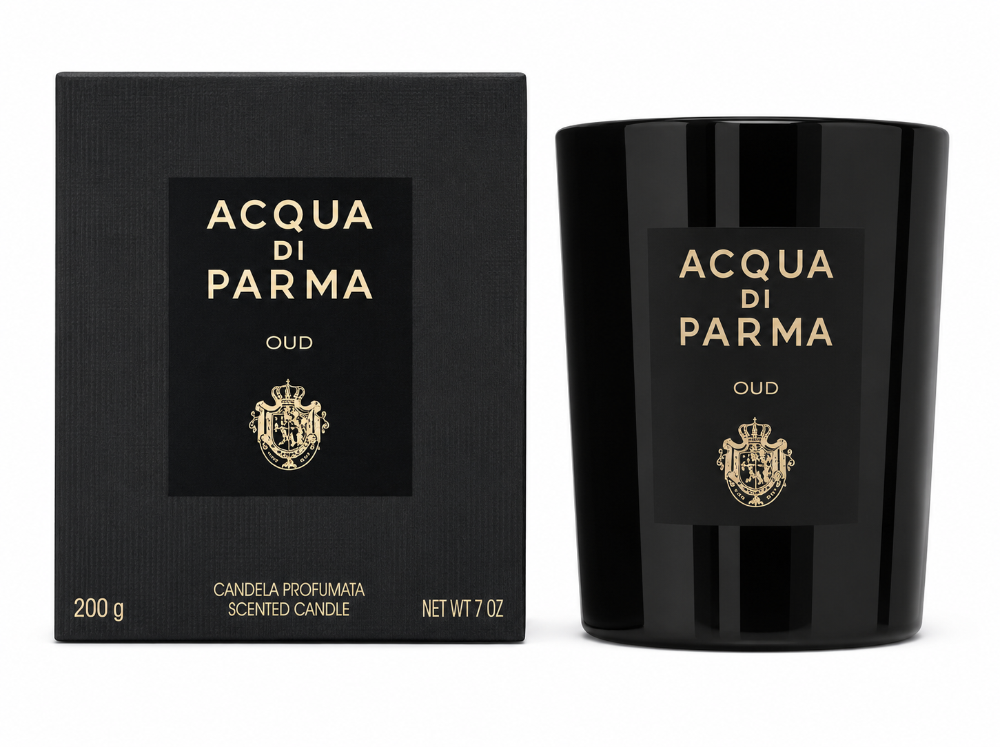 20260630_230653_c7367f2e-2d1c-49e3-b4df-b8bebda60b87.png Acqua di Parma Signatures of the Sun Oud Scented Candle - Image 1