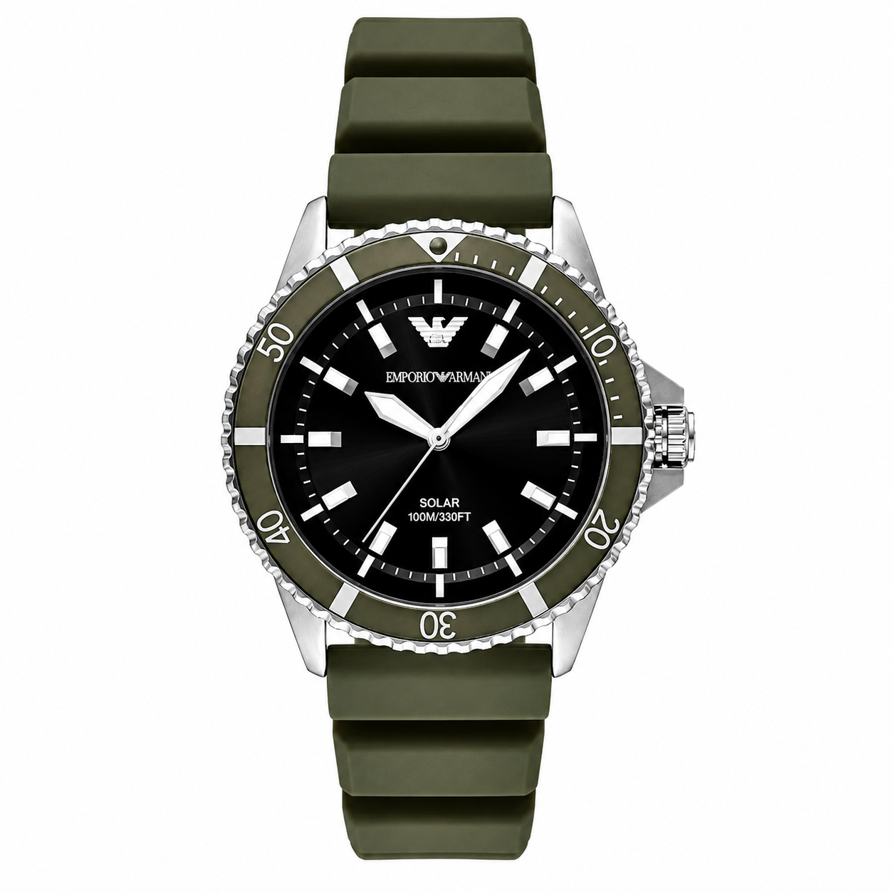 EMPORIO ARMANI - Men World Explorer Green Watch