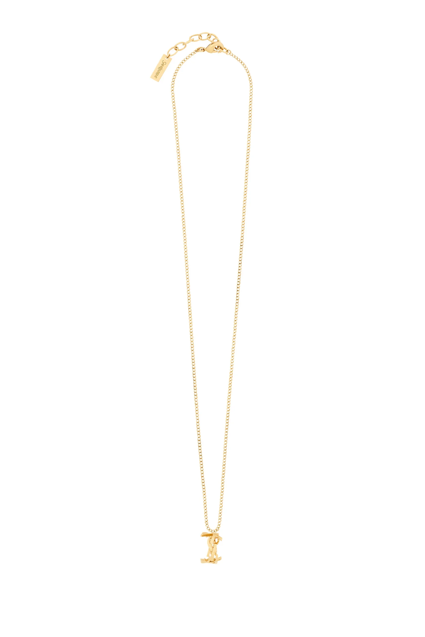 OR0217-9R01IS-23489_30d85439ebf64dfeae59a02aae57df85.webp Saint Laurent Cassandre Necklace - الصورة 1