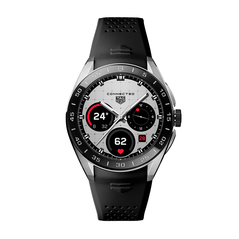 Watch TAG Heuer Kwnktd Kalybr E5- Bracelet Mtaty Black 45 mm