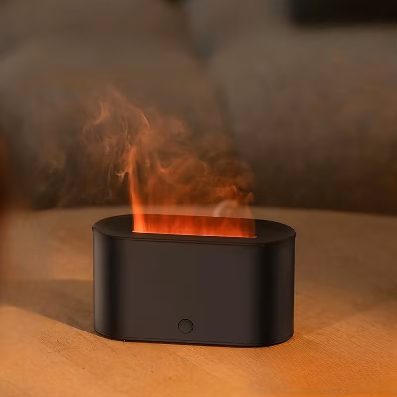 Aromatherapy Diffuser with Flame Effect